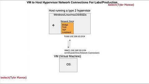 Creating Virtual Network Connections In VMs