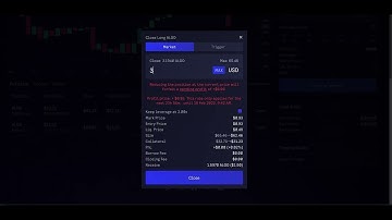 How to Use fxdx ALGO Exchange #05 decrease position