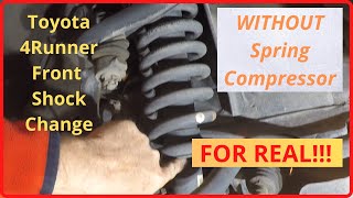 CHANGE 4runner shock WITHOUT Spring Compressor tool???