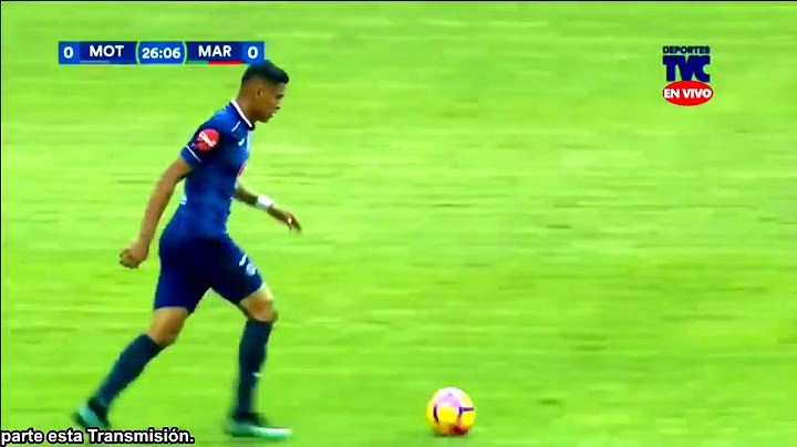 Motagua VS Marathón 1-1 Goles Final de Ida Liga 5 Estrellas.