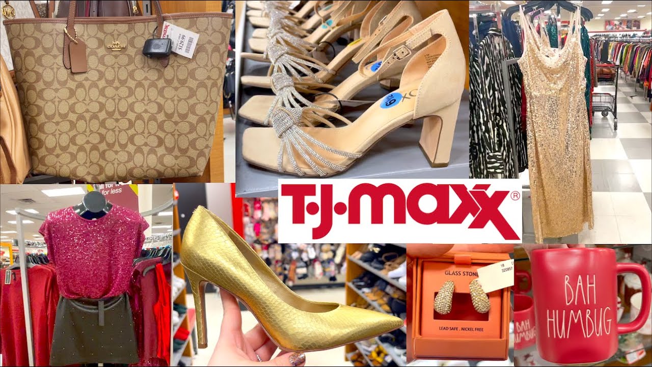 TJ MAXX SHOP WITH ME 2023  DESIGNER HANDBAGS, SHOES, JEWELRY, NEW