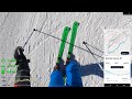110kmh skiing  79 edge angle  ft carv