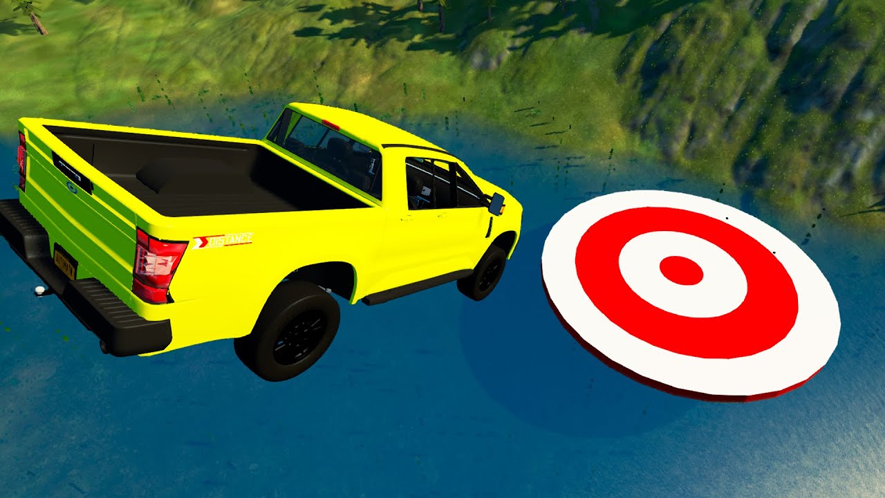 Crazy High Speed Jumps - Beamng drive Destruction