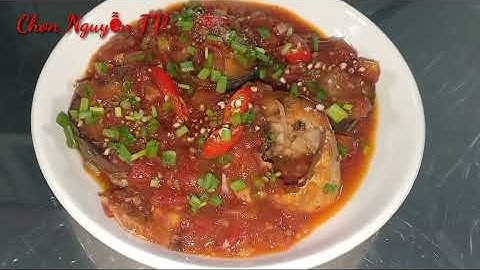 Cá sa ba sốt cà chua nhanh gọn ai cũng làm được #cásaba #cábiển #ChonNguyênTV # casốtcà #cá #4