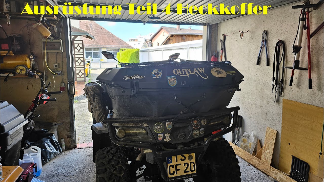 Ausrüstung Teil 4 Heckkoffer