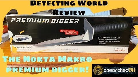 Detecting World Review- The Nokta Makro Premium Digger review