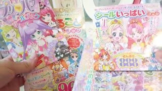 Precure, pripara Sticker Books 「プリキュア, プリパラステッカーブック」