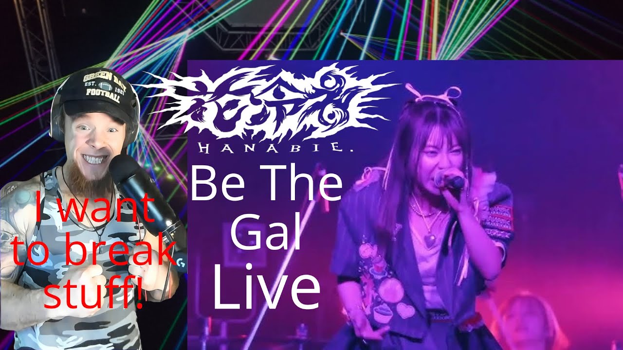 FIRE! Shredder reacts to Hanabie, Be the Gal Live!