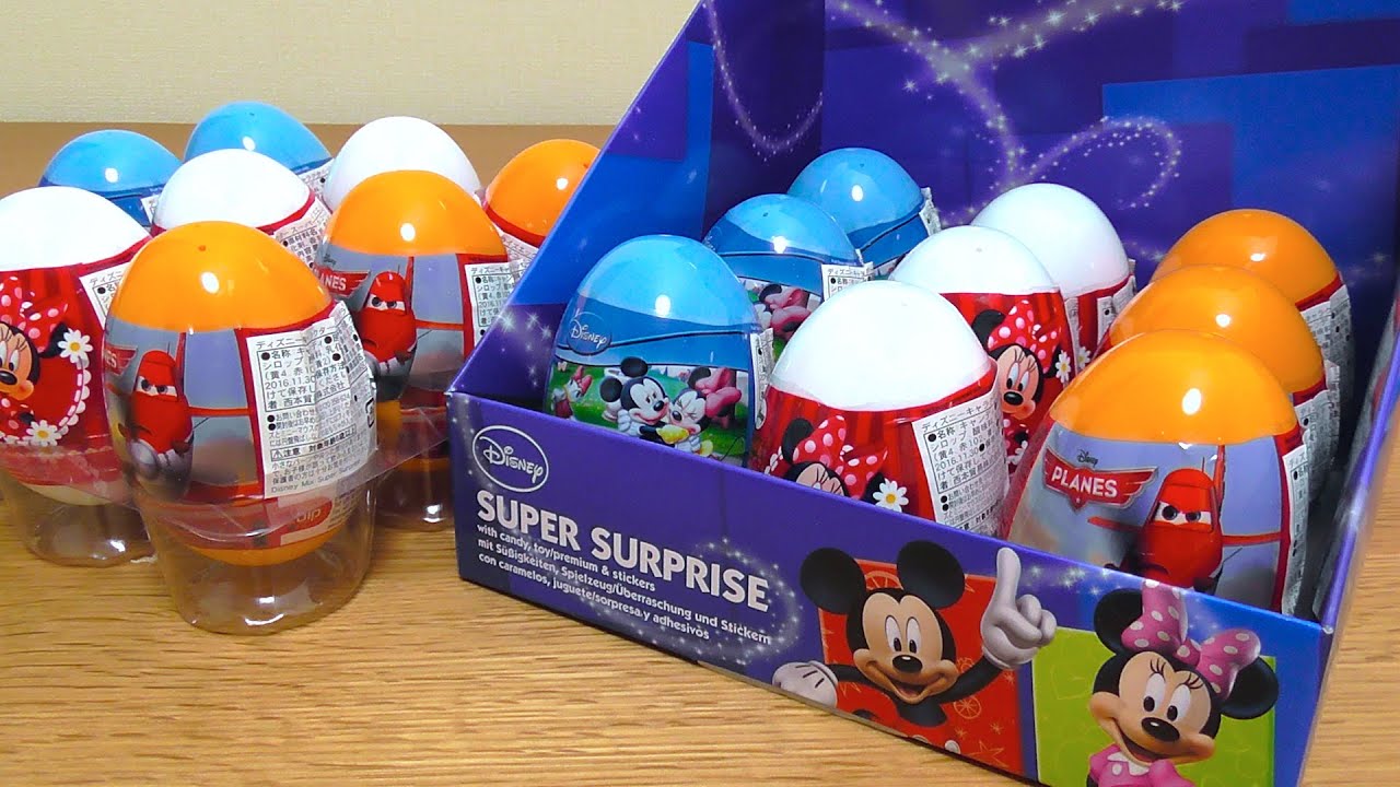 Super Surprise Egg Disney サプライズエッグ ディズニー Youtube