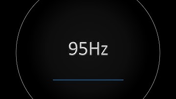 95Hz BASS Frequency BURP (Test Tone)