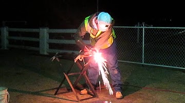 Oxygen Acetylene - Steel Cutting with HEO George Zunich