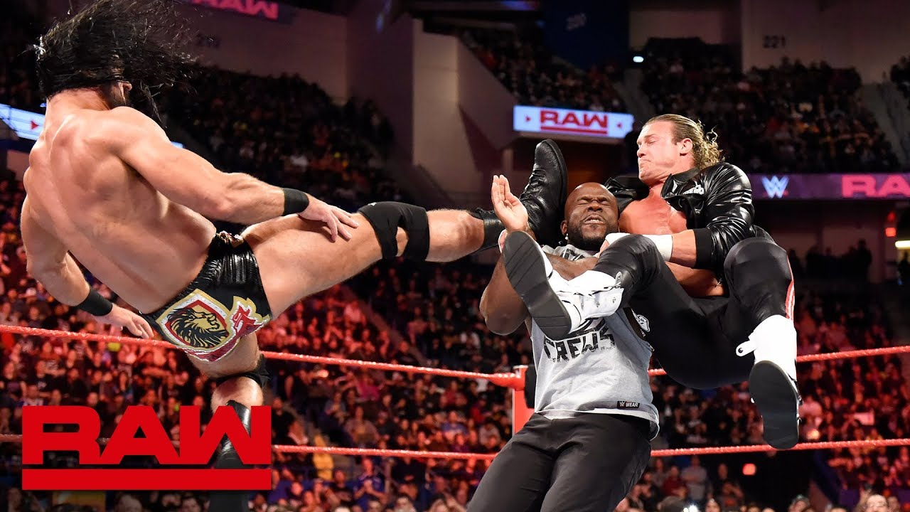 Dolph Ziggler and Drew McIntyre take down Titus Worldwide: Raw, April 16, 2018