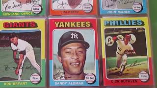 Complete 1975 Topps Mini Baseball Card Set