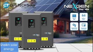 Core Tech solar hybrid inverter single phase ip66  6kw 8kw 10kw 