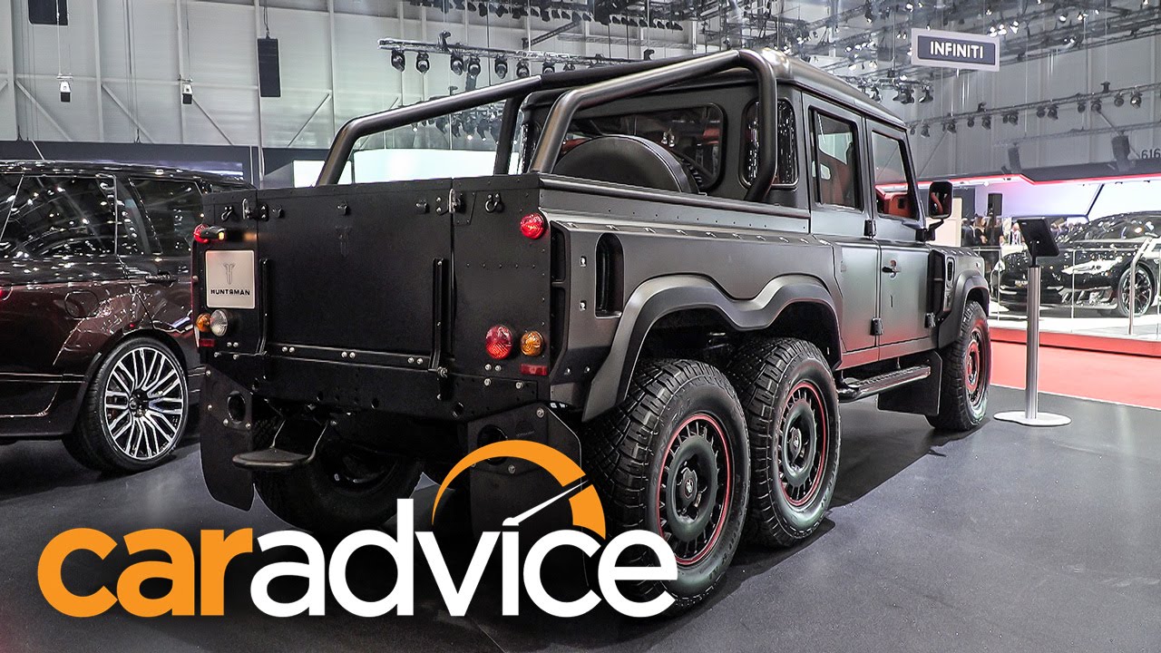 Kahn Flying Huntsman 6x6 Pickup : 2016 Geneva Motor Show