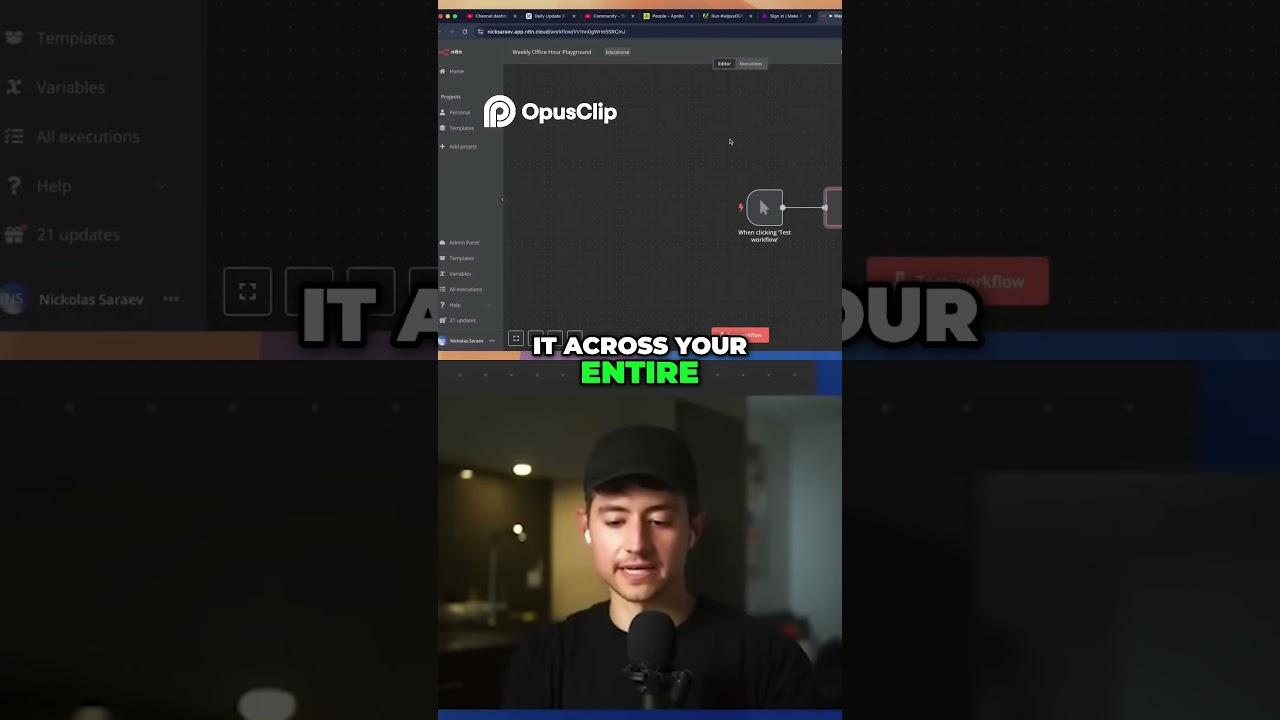 Automating your data with AI (by Nick Saraev).