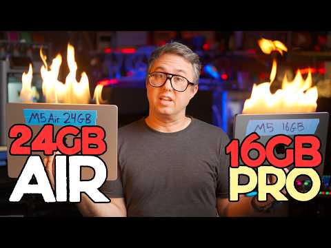 Thumbnail for MacBook AIR with 24GB RAM or MacBook PRO with 16GB?