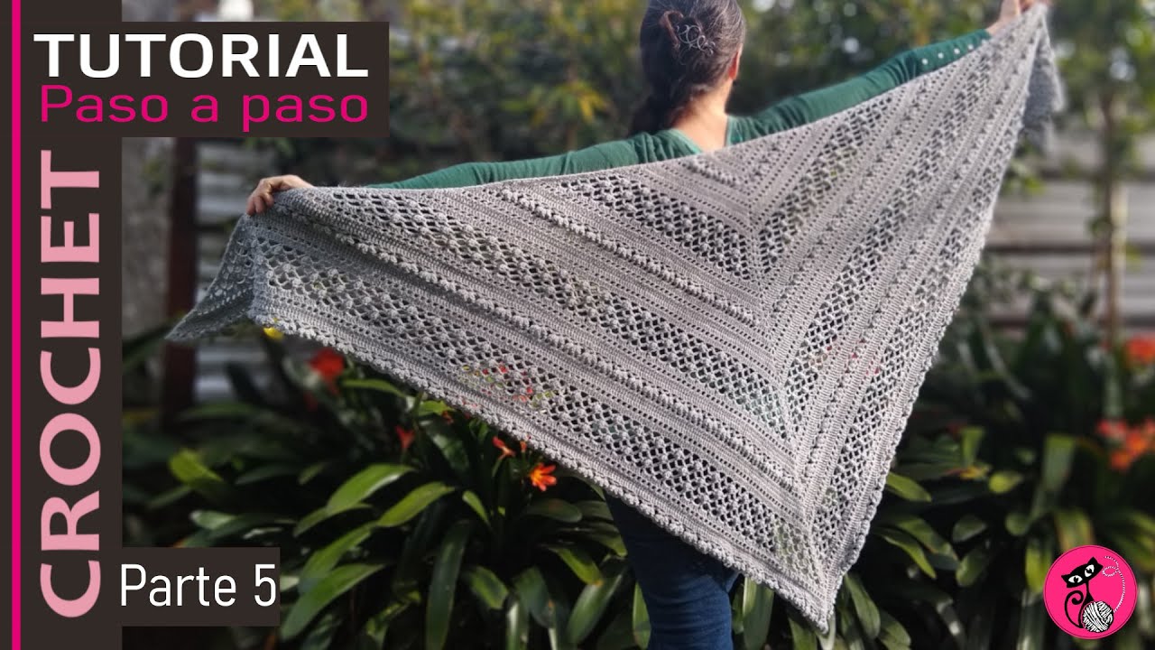 Parte 5: Bonito Chal triangular 