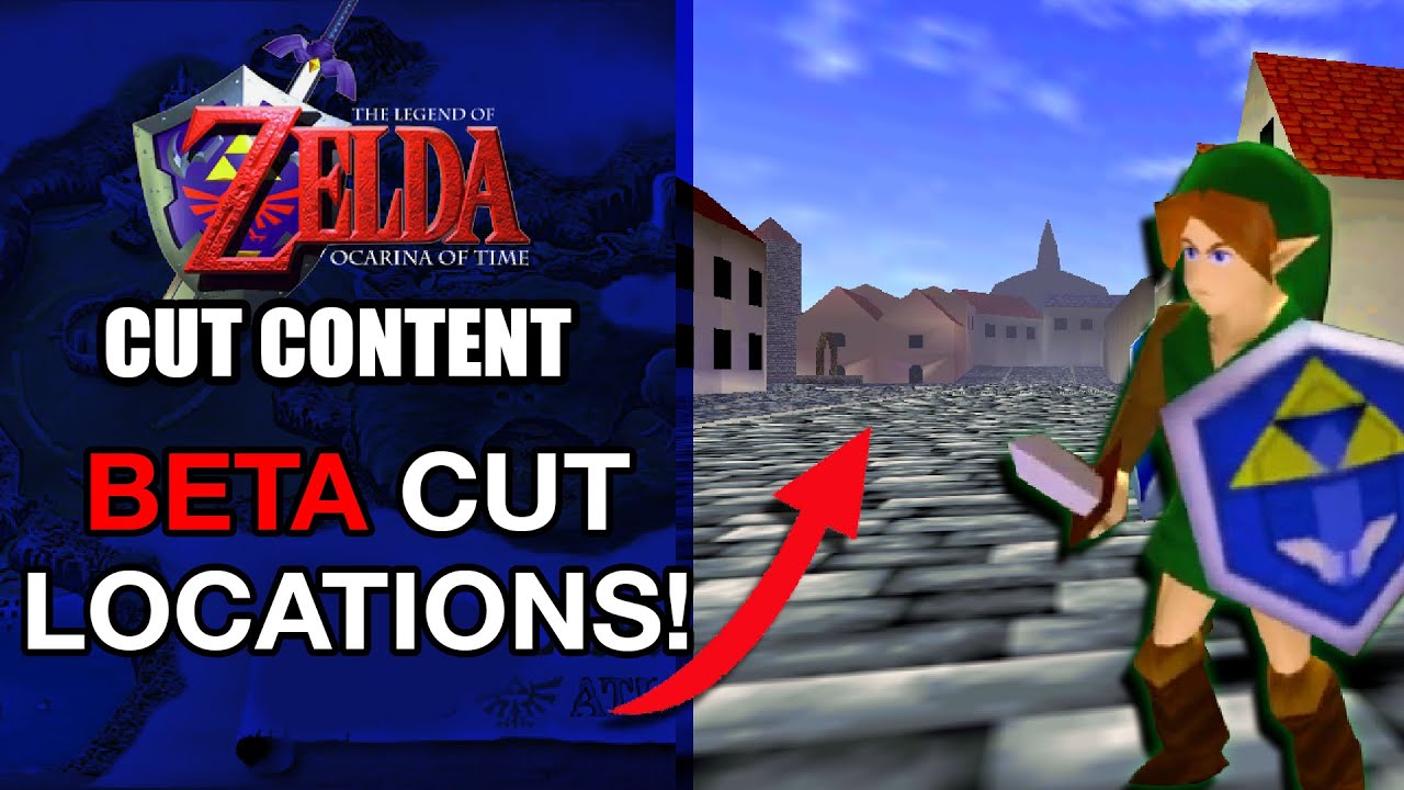 Zelda 64 Beta ROM. Cut content