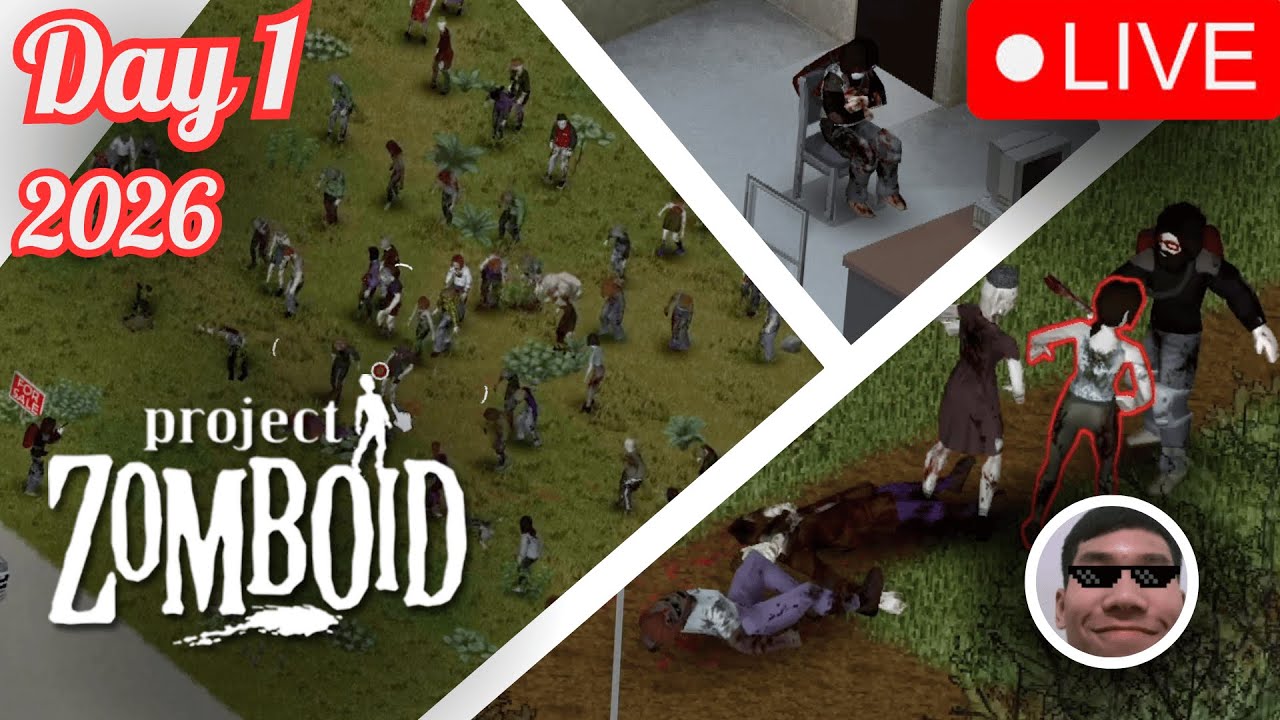 LIVE Project Zomboid 2026 YouTube 