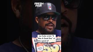 #IceCube says #ItWasAGoodDay came to him ‘faster than I could actually write the lyrics’ #FreshPair