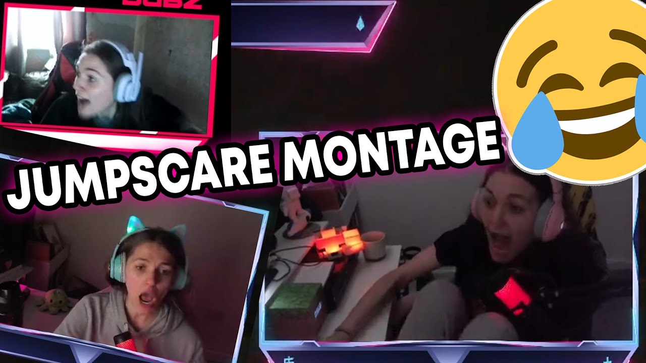 MissVDubz Jump scare Compilation - YouTube