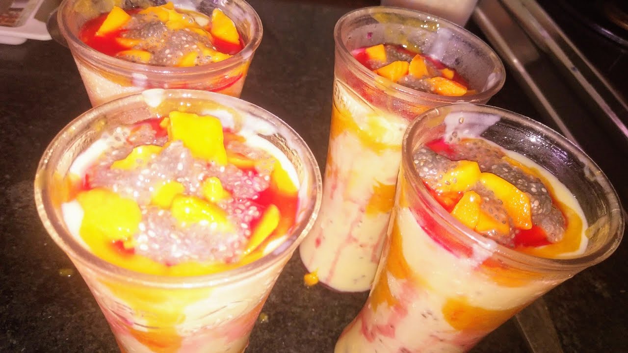 Custard Mango Mousse - YouTube