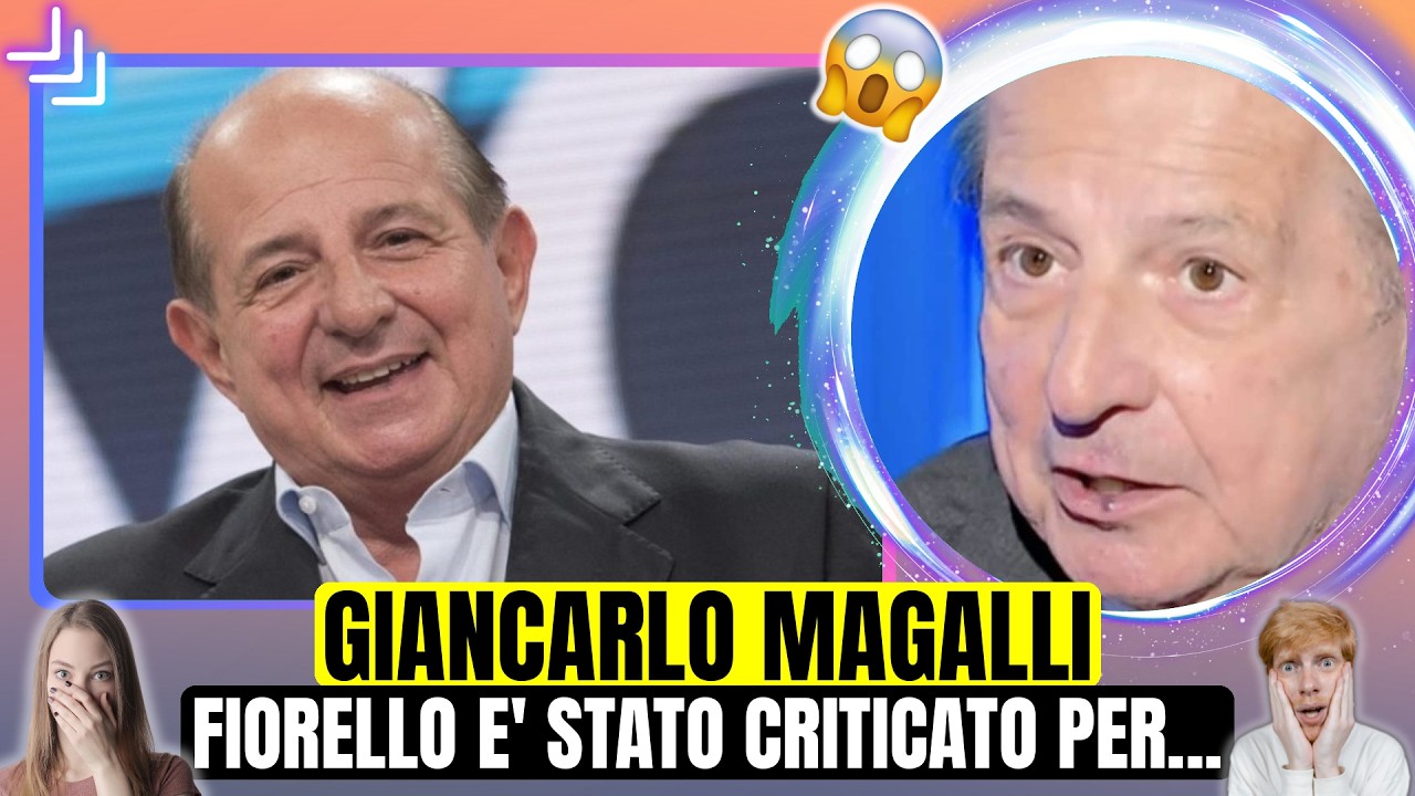 FIAMMATA TRA GIANCARLO MAGALLI E FIORELLO: CRITICHE SENZA FILTRI E STOCCATE