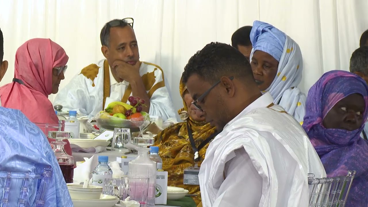 كلمة فخامة رئيس الجمهورية السيد محمد ولد الشيخ الغزواني خلال مشاركته الإفطار مع مجتمع التآزر