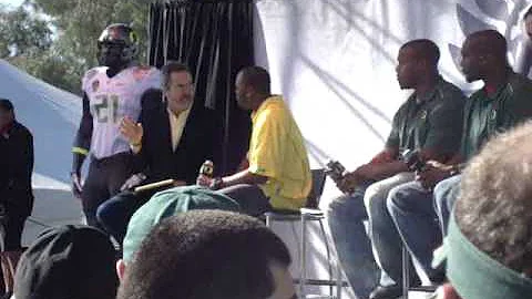 Dennis Dixon interviewed by Dan Fouts at Oregon Du...