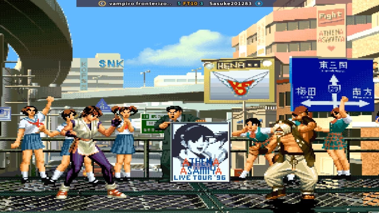 拳皇96 The King Of Fighters 96 킹오브파이터즈96 vampiro fronterizo