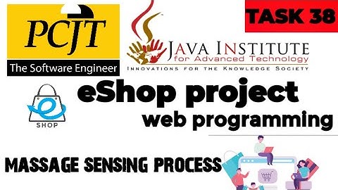 Web Project Task 38| java institute |  1st Year | e shop @javainstituteforadvancedte1415