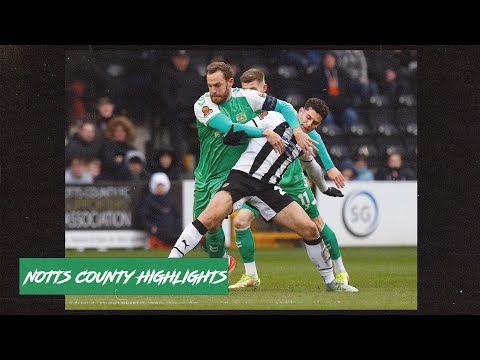 Notts County Yeovil Goals And Highlights