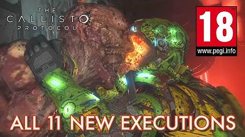 The Callisto Protocol | All New Execution Animations | Riot DLC