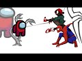 Mini Crewmate Kills SPIDER-MAN: INTO THE SPIDER-VERSE | Among Us