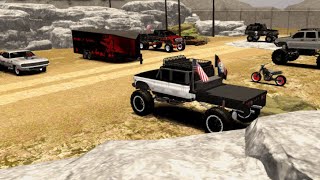 The new vehicles in my Offroad Outlaws car collection, garage tour part two