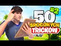 50 SPOCONYCH TRIKÓW w Fortnite!! (Część 2)