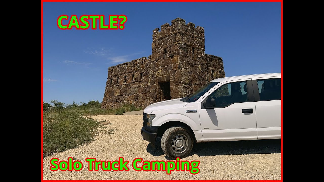 Primitive Truck Camping - Exploring a Castle