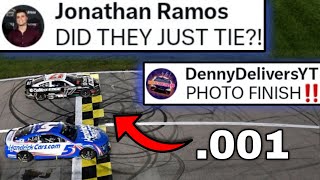 NEW Closet Finish In NASCAR History!! | NASCAR Creators React To Kansas Spring 2024