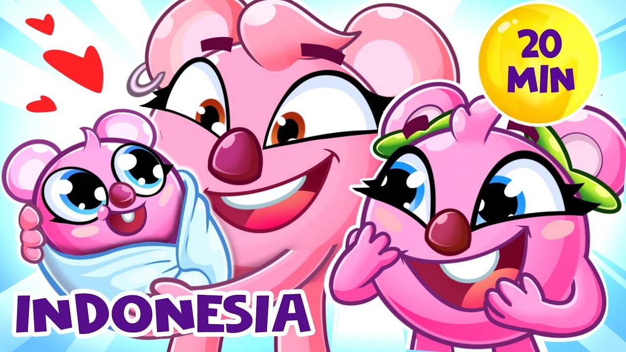 Lagu Saudara Baru 🥰 | + Lagu Anak-Anak Terbaik oleh Baby Zoo INDONESIA 😻🐨🐰🦁