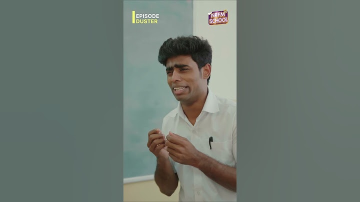 Appadi Thappichen Daw 😅🤣🤪 | NRFM School Series | Episode - Class Leader