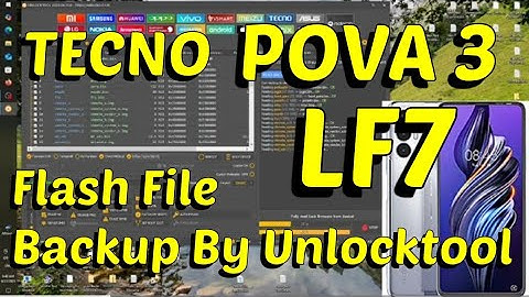 TECNO POVA 3 LF7 TECNO-S-64-231215V843 Backup Flash File by Unlocktool