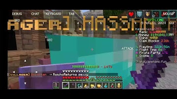 Caught hacker at warp pvp AppleMC [melon realm]