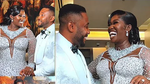COMEDIAN REAL WARRI PIKIN RENEWED HER VOW AFTER 10YRS OF MARRIAGE & HER DREAM WEDDING WITH HUSBAND