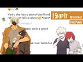 MHA lyric prank | I Ship It | Mina and Aoyama have a shipping war