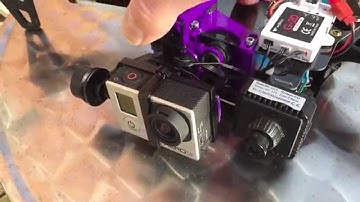 TBS Discovery 3D printed brushless gimbal mount for Walkera