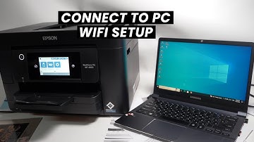 How to Setup Your PC With the Epson WorkForce Pro WF-4820 - Using Wifi
