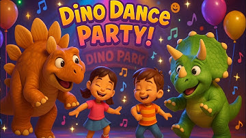 If You’re Happy and You Know It 🦖 | Dinosaur Park Song for Kids | Fun Dino Dance Nursery Rhyme