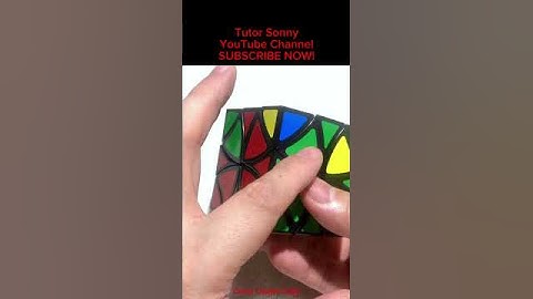Curvy Copter Cube | Tutorial | ENGLISH | Tutor Sonny #reels #rubikcube #tutorial #rubik #rubikscube