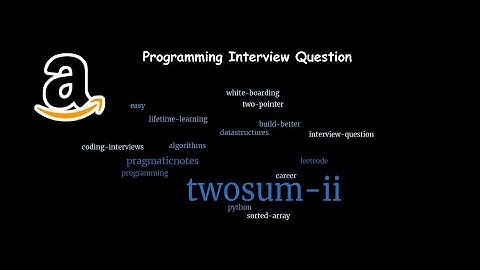 Two Sum II - Leetcode 167 - Python